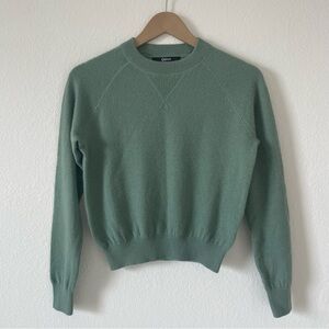 Quince Sage Green Cashmere Sweater